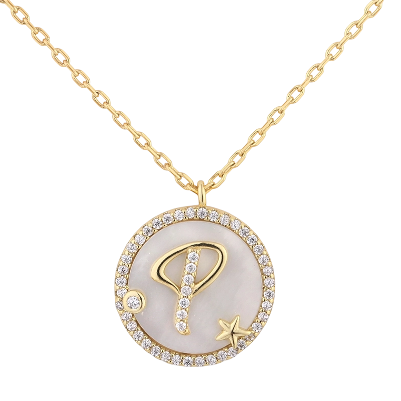 925 Sterling S&oslash;lv MOP Halsk&aelig;de