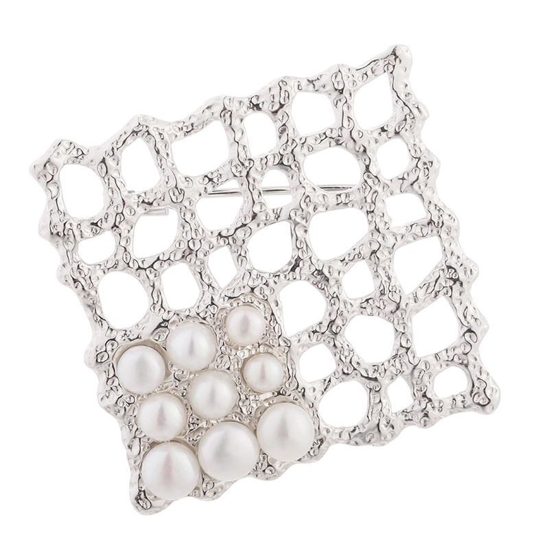 C00499 925 Sterling S&oslash;lv Perlebroche